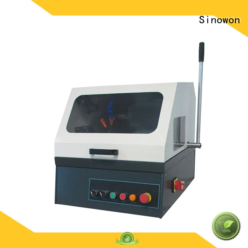 metallographic polishing equipment replaceable fixture corrosion resistance large vision window Sinowon Brand metallurgical equipment 1