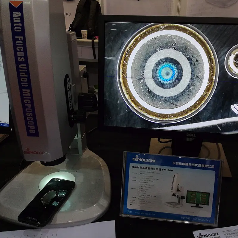 digital microscope review video for soft alloys Sinowon 3