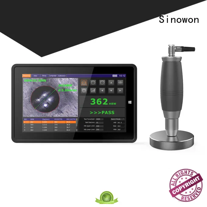 Sinowon brinell hardness customized for soft alloys 1