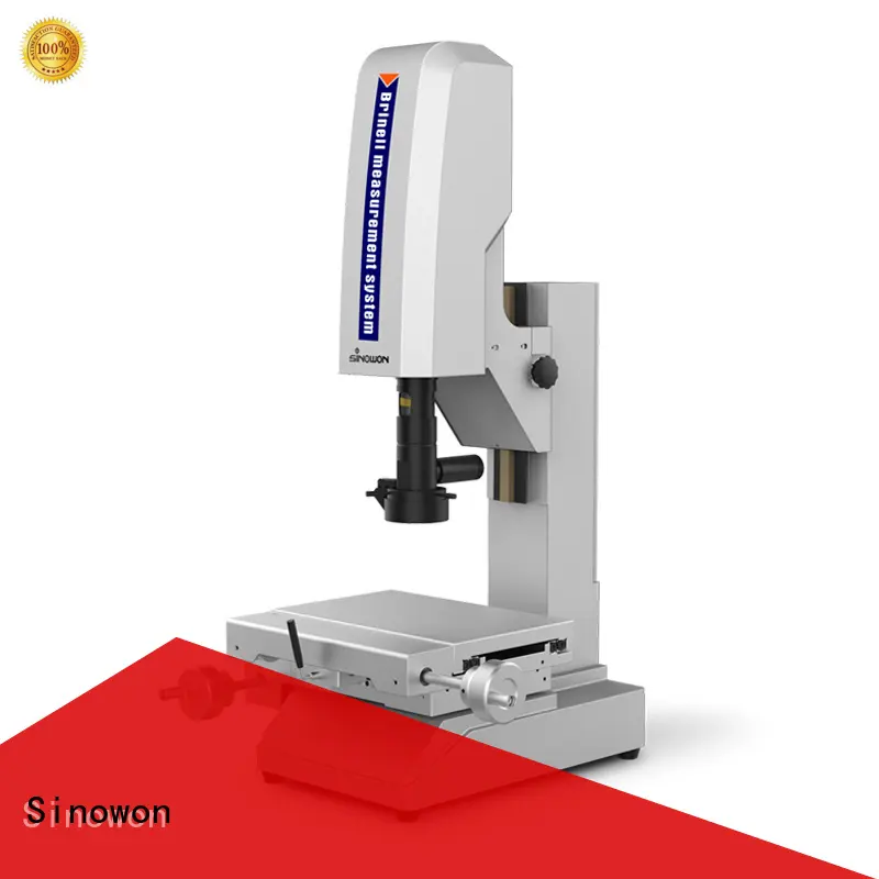 Sinowon brinell hardness test experiment customized for steel products 1