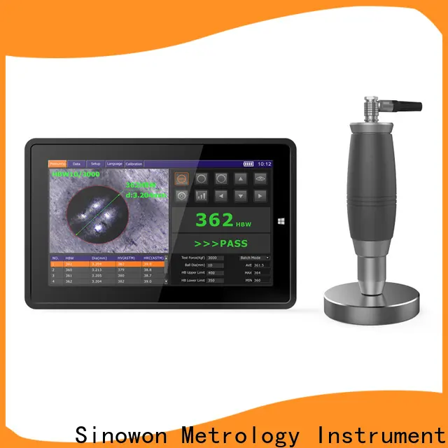 Sinowon brinell hardness tester directly sale for steel products 1