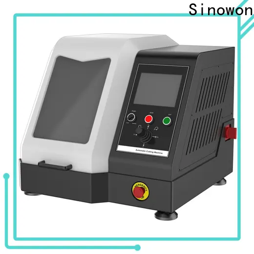 Sinowon approved metallurgical cutting machine with good price for electronic industry 1