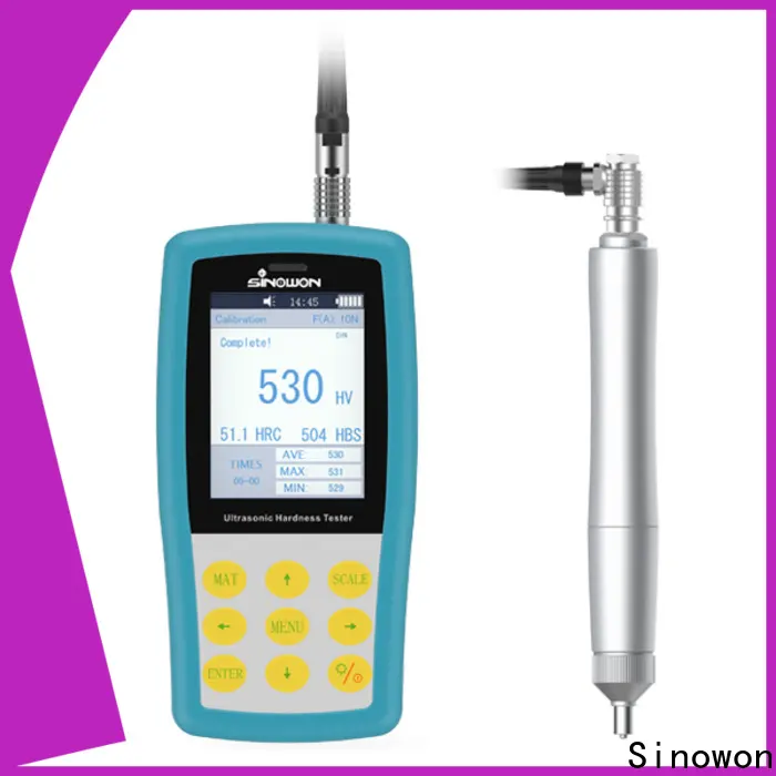 Sinowon ultrasonic portable hardness tester factory price for rod 1