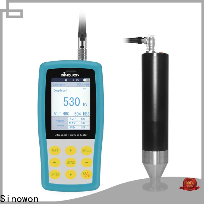 Sinowon stable ultrasonic portable hardness tester factory price for rod 1