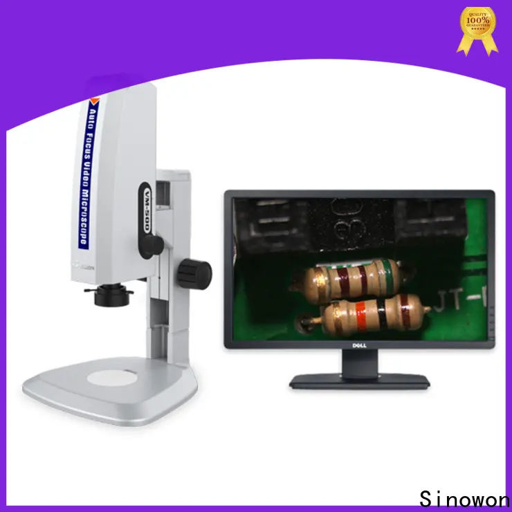 Sinowon autofocus microscope microscope supplier for cast iron 1