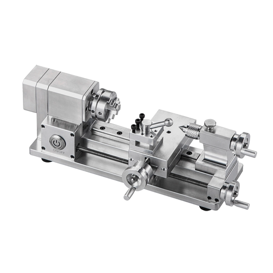 Telathe100B Temperature-Controlled Household Mini Lathe with Musical Alarm Clock 1
