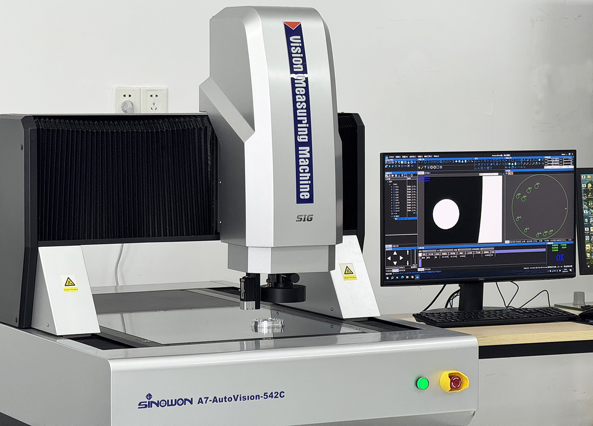 Vision Measuring Machine for Aluminum Flanges