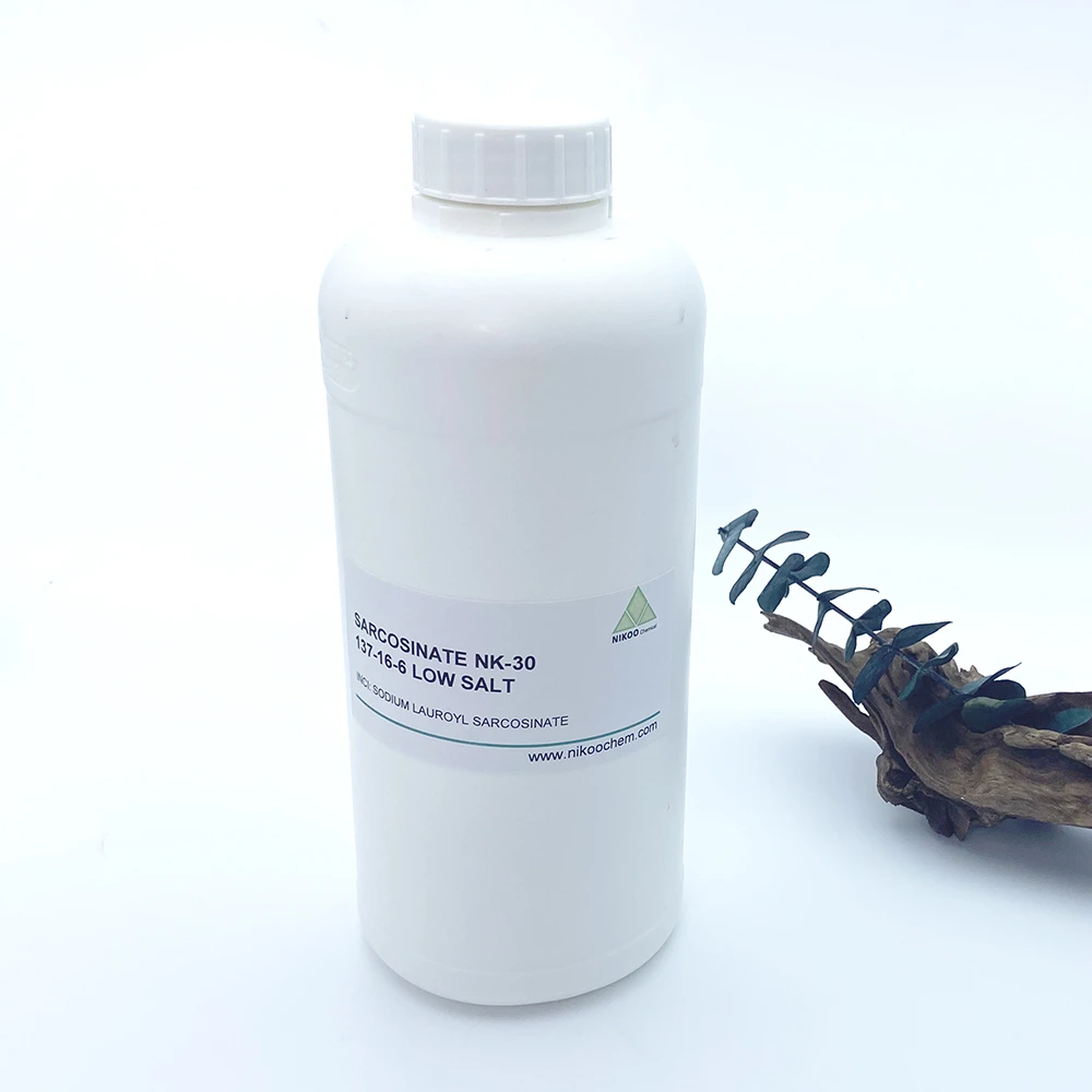 High Quality Surfactant Products Sodium lauroyl sarcosinate 30% low salt CAS: 137-16-6 1
