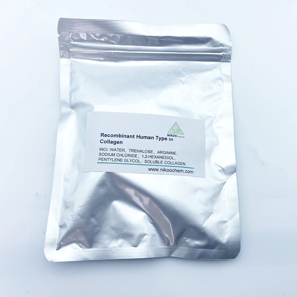 Human Type III Collagen Anti Aging Anti Wrinkle Whitening Skin Care Face Repair 1