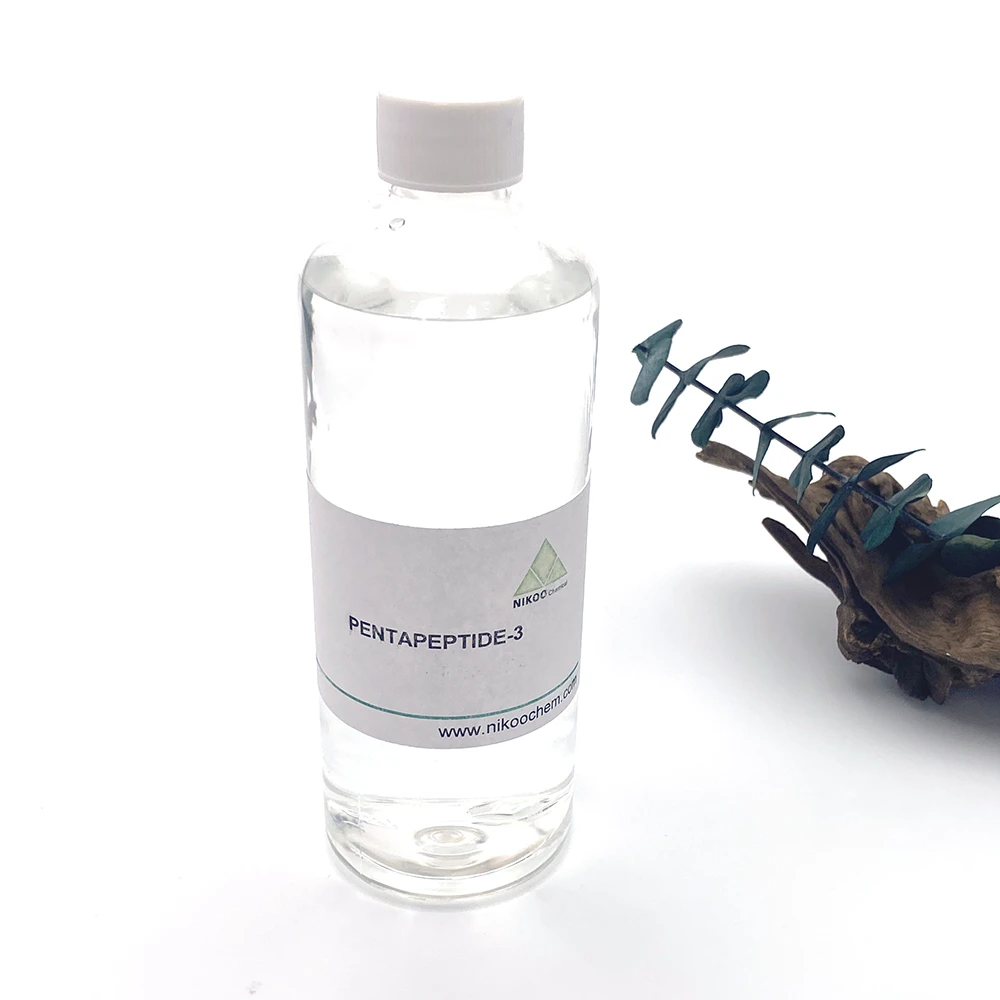 PENTAPEPTIDE-3 Reduces wrinkles on eyes, forehead, neck and abdomen cosmetics 1