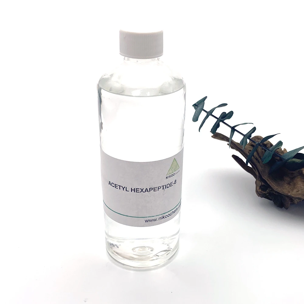 ACETYL HEXAPEPTIDE-8 reduces wrinkles on eyes, forehead, neck and abdomen cosmetics 1