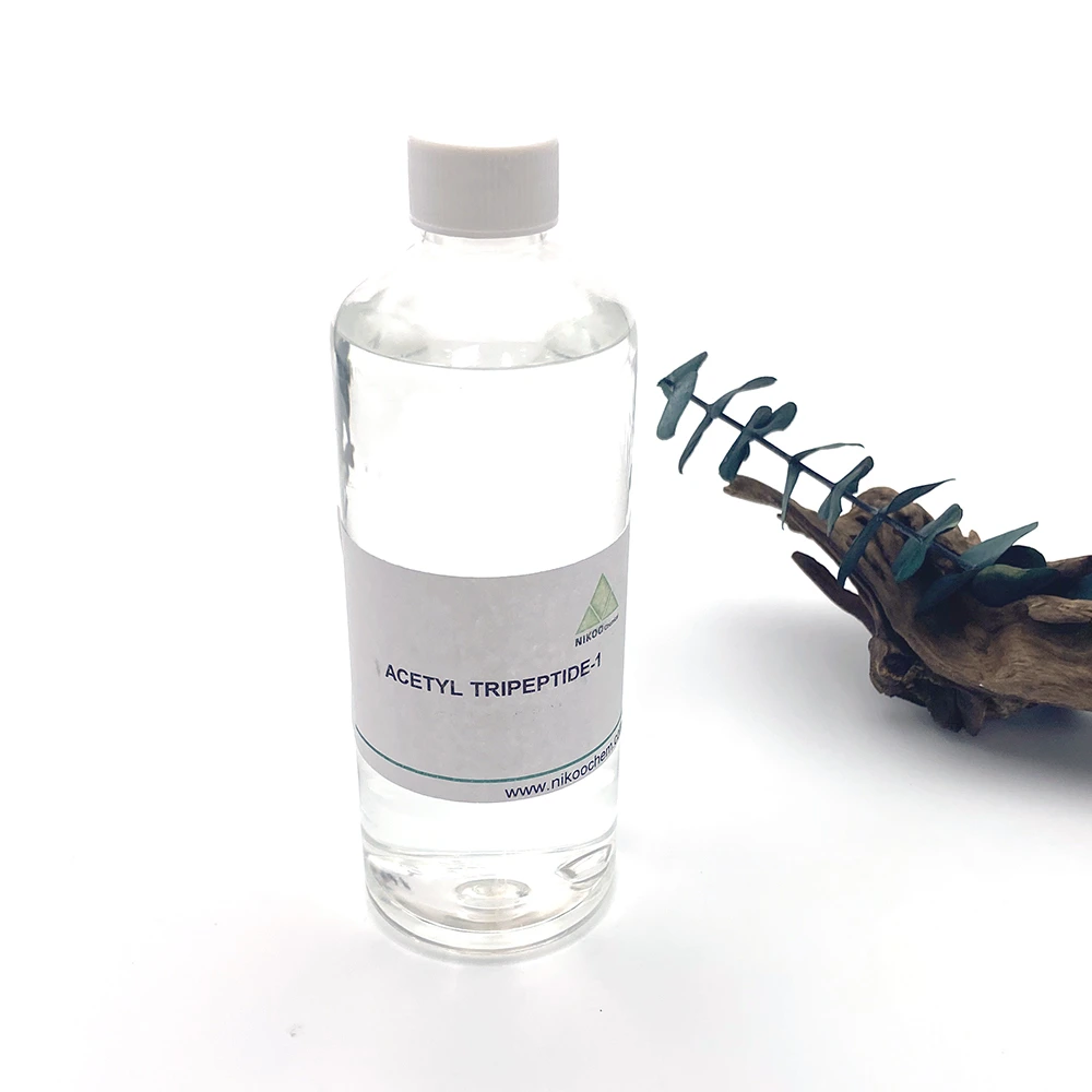 ACETYL TRIPEPTIDE-1 improves the skin's texture and enhance suppleness and smoothness 1