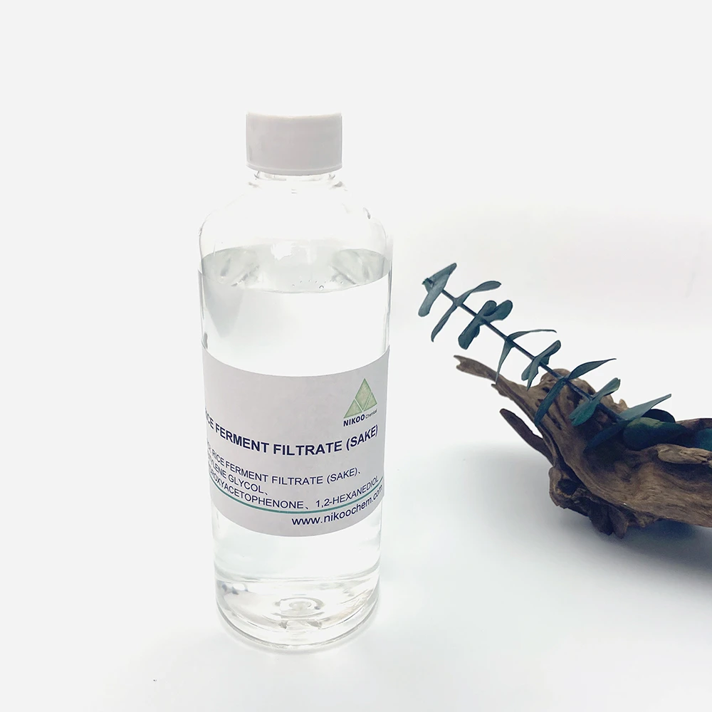 RICE FERMENT FILTRATE (SAKE) Improves hair quality and soothes skin 1