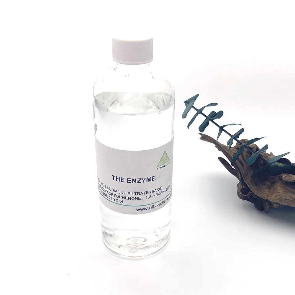 The enzyme Improves hair roughness and whitens the skin 1