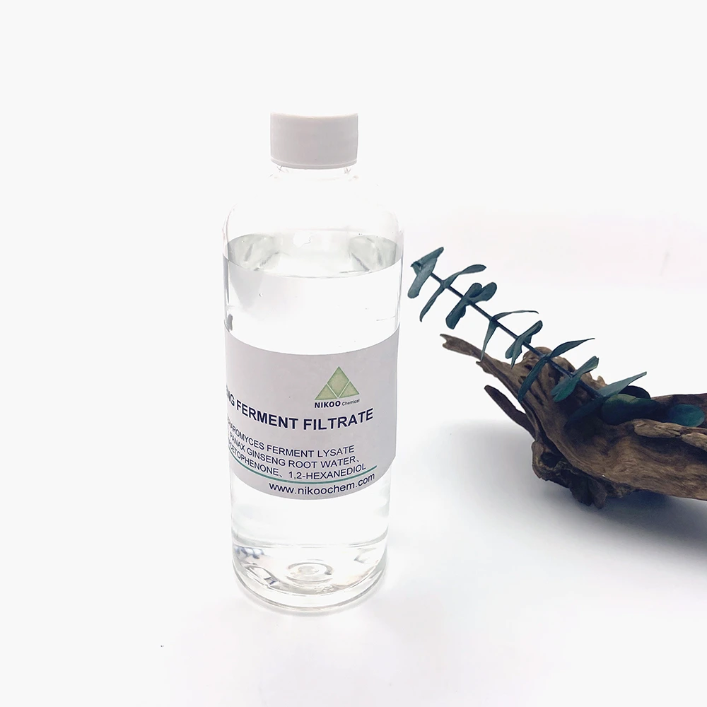 Herbal Cosmetic Materials Ginseng FERMENT FILTRATE for improving dullness roughness moisturizing anti wrinkle and firming 1