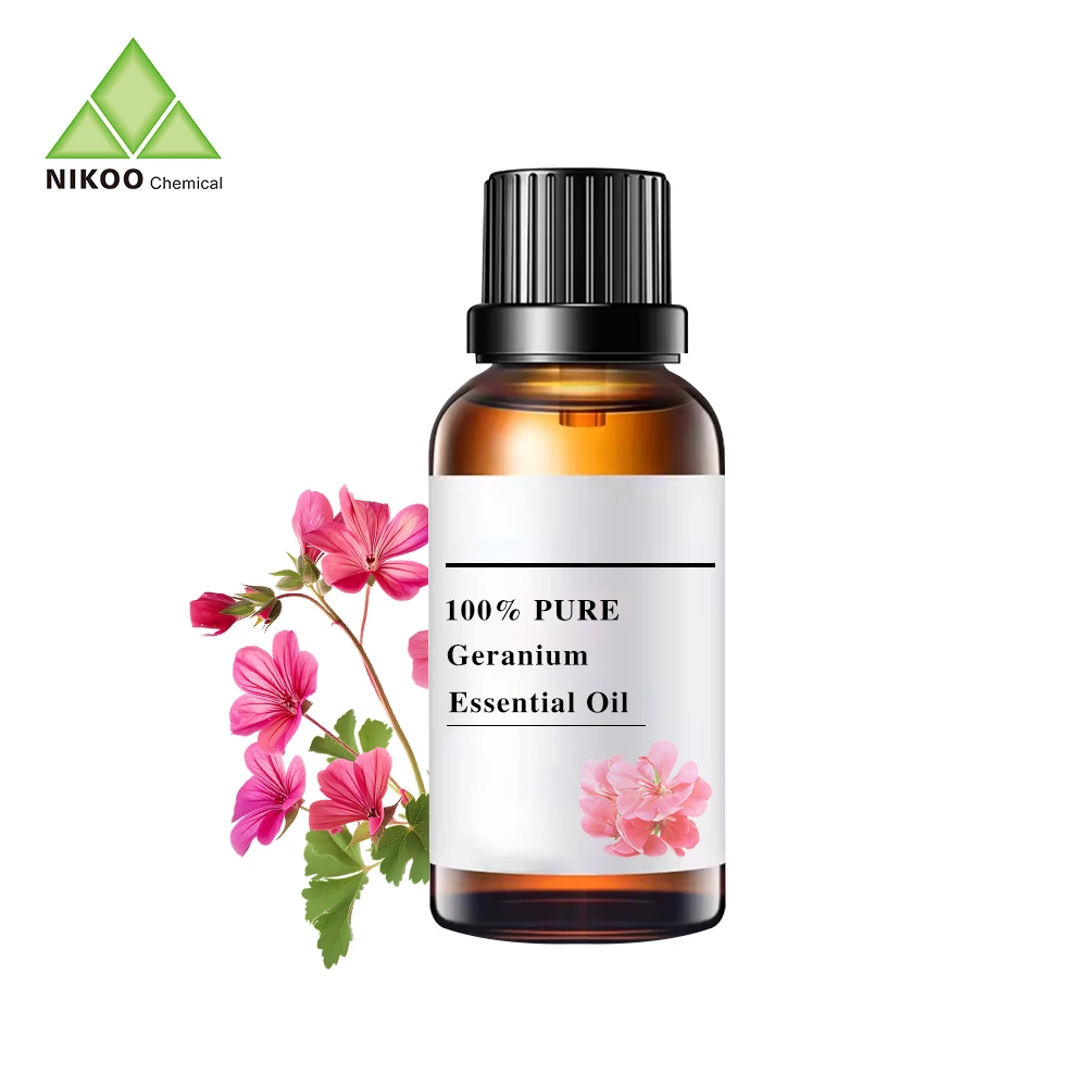 Natural Floral Body Massage Essential Oil Organic Geranium Essential Oil For Spa and Aromatherapy 1