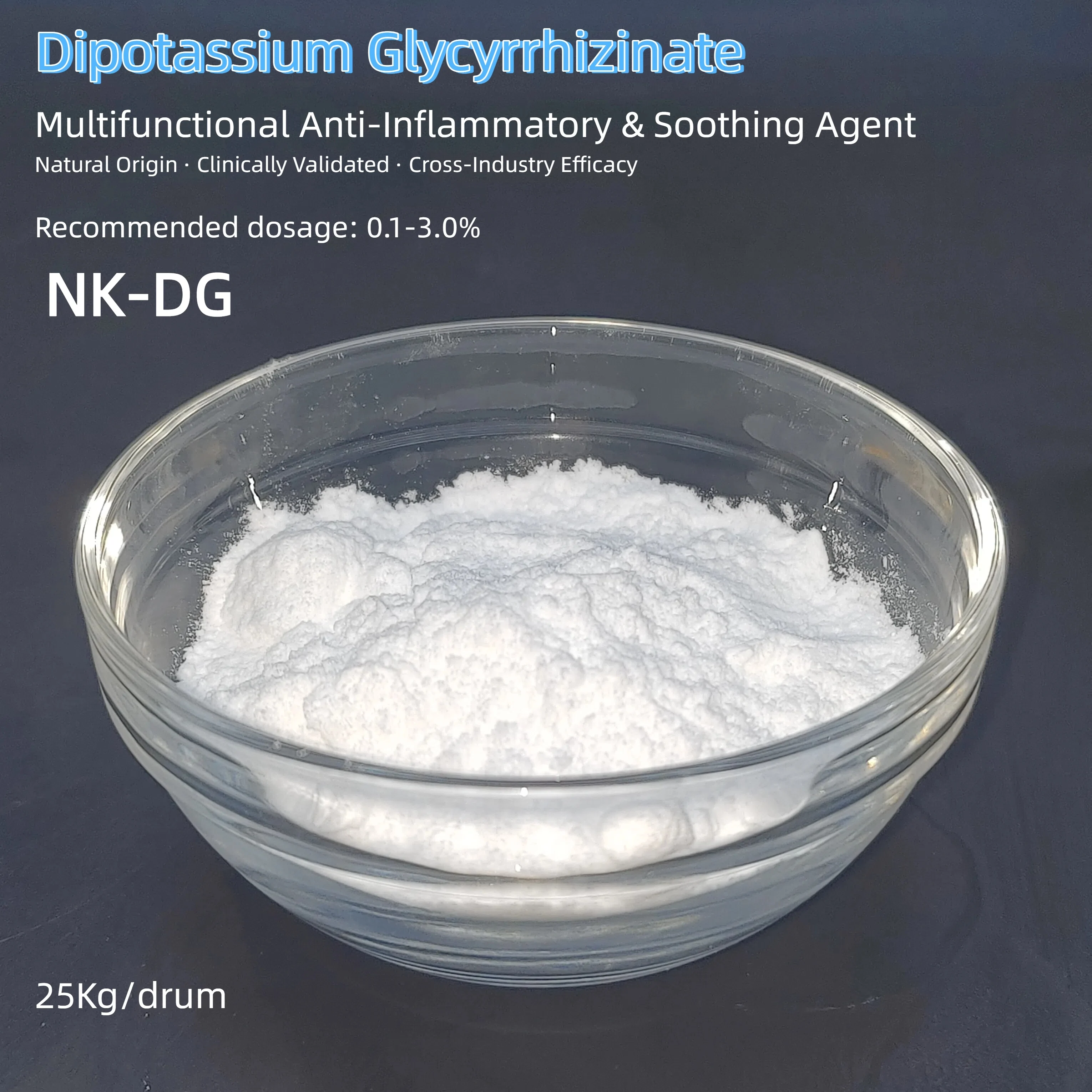 Dipotassium Glycyrrhizinate: Multifunctional Anti-Inflammatory & Soothing Agent 1