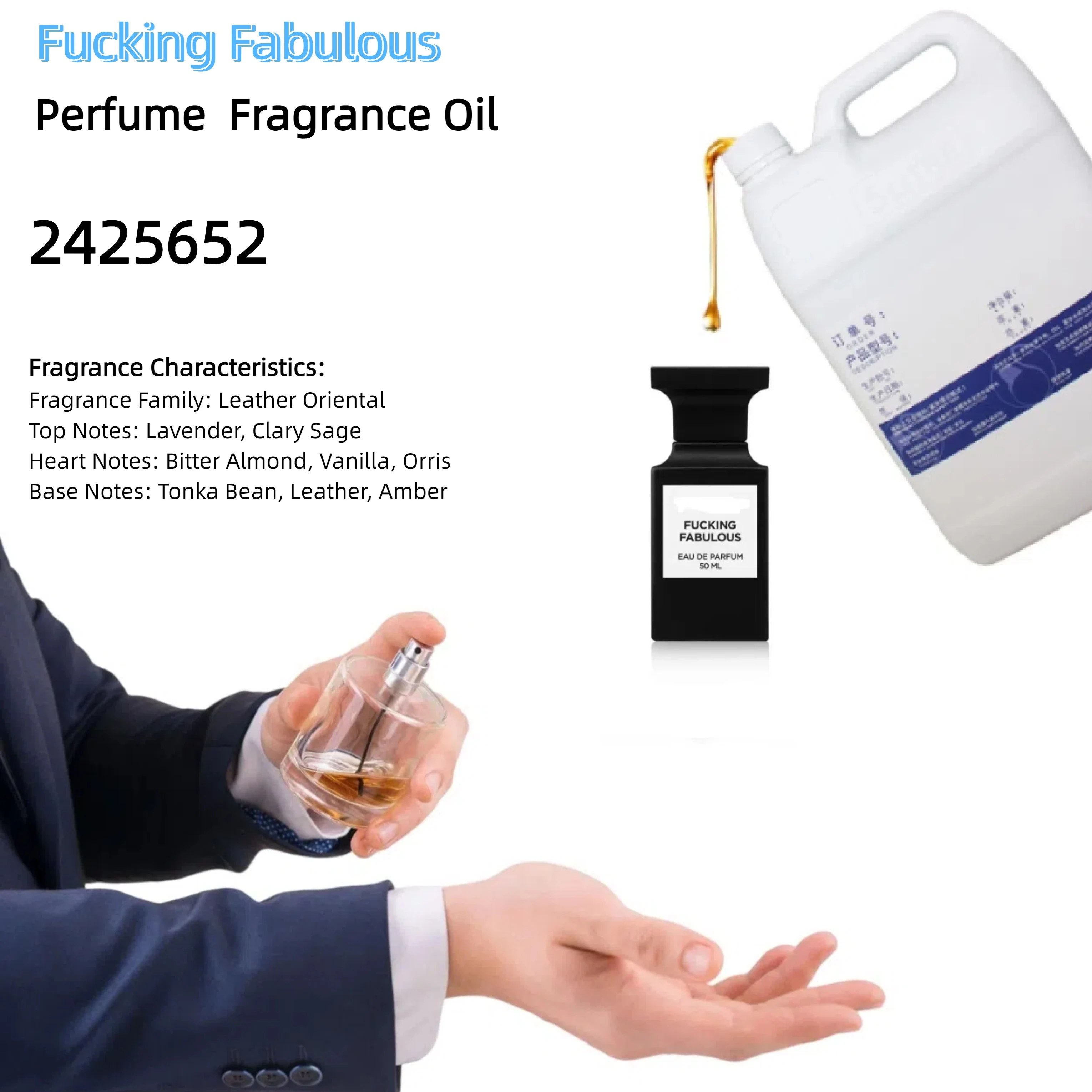 Fucking Fabulous Perfume Fragrance Oil - Premium Raw Material for Luxury Perfumery 1