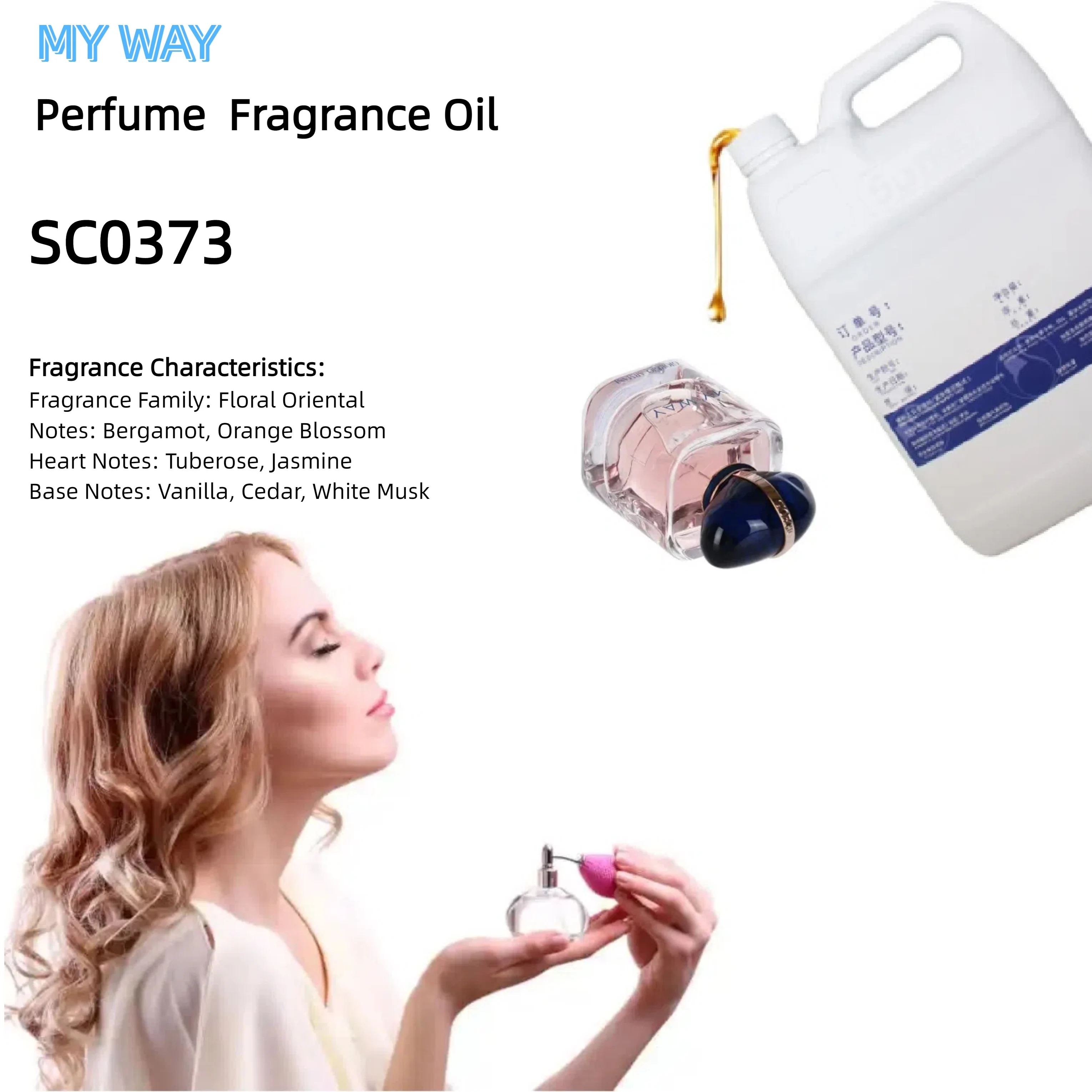 MY WAY Perfume Fragrance Oil - Premium Raw Material for Luxury Perfumery 1