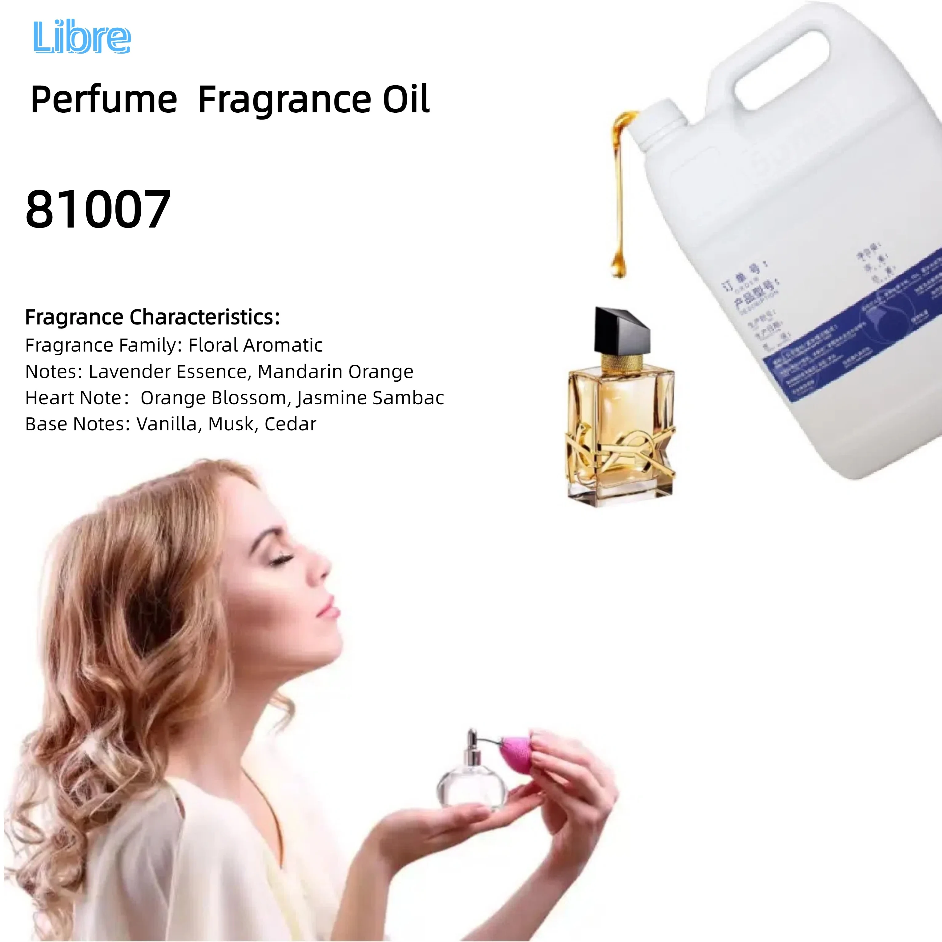 Libre Perfume Fragrance Oil - Premium Raw Material for Luxury Perfumery 1
