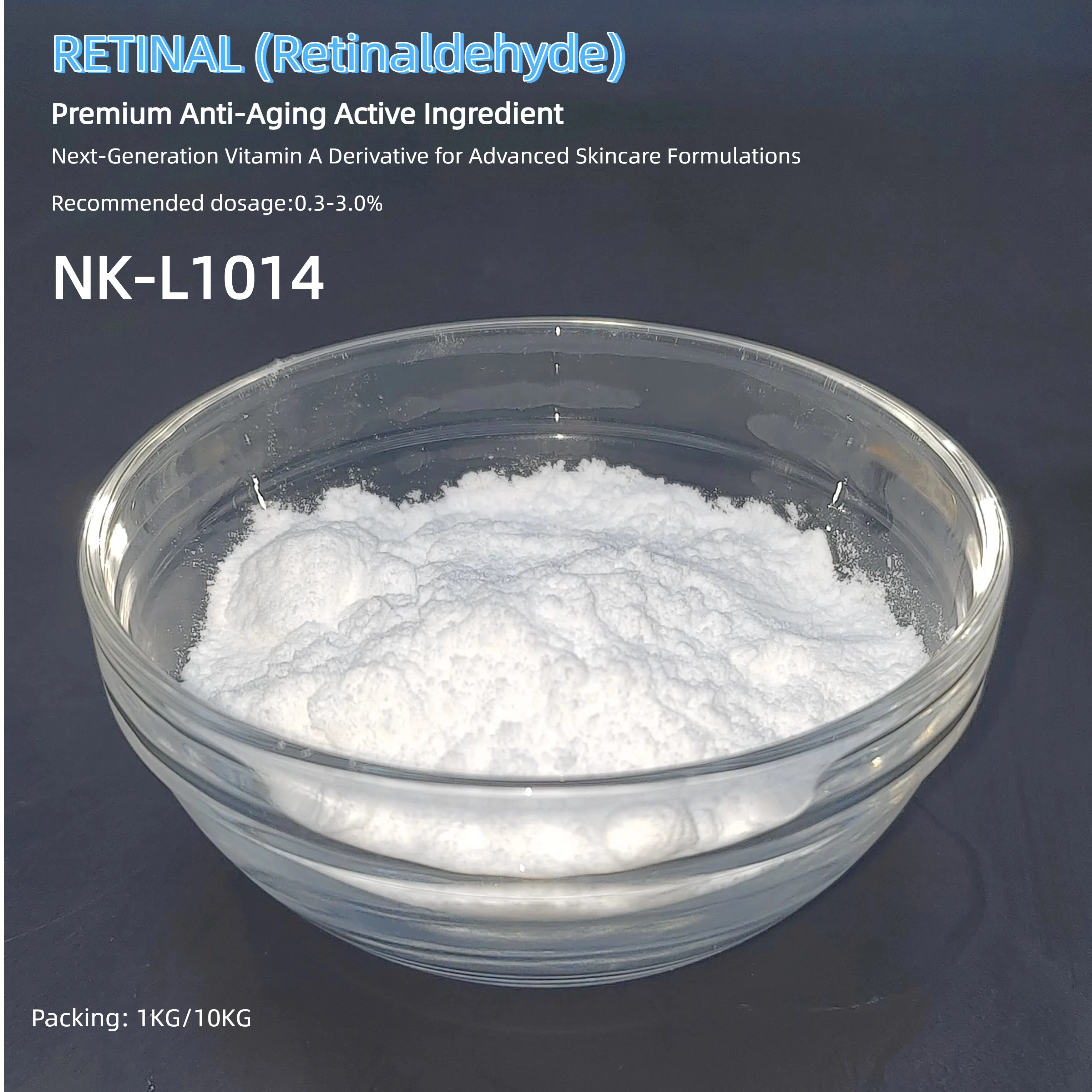 RETINAL (Retinaldehyde) - Premium Anti-Aging Active Ingredient 1