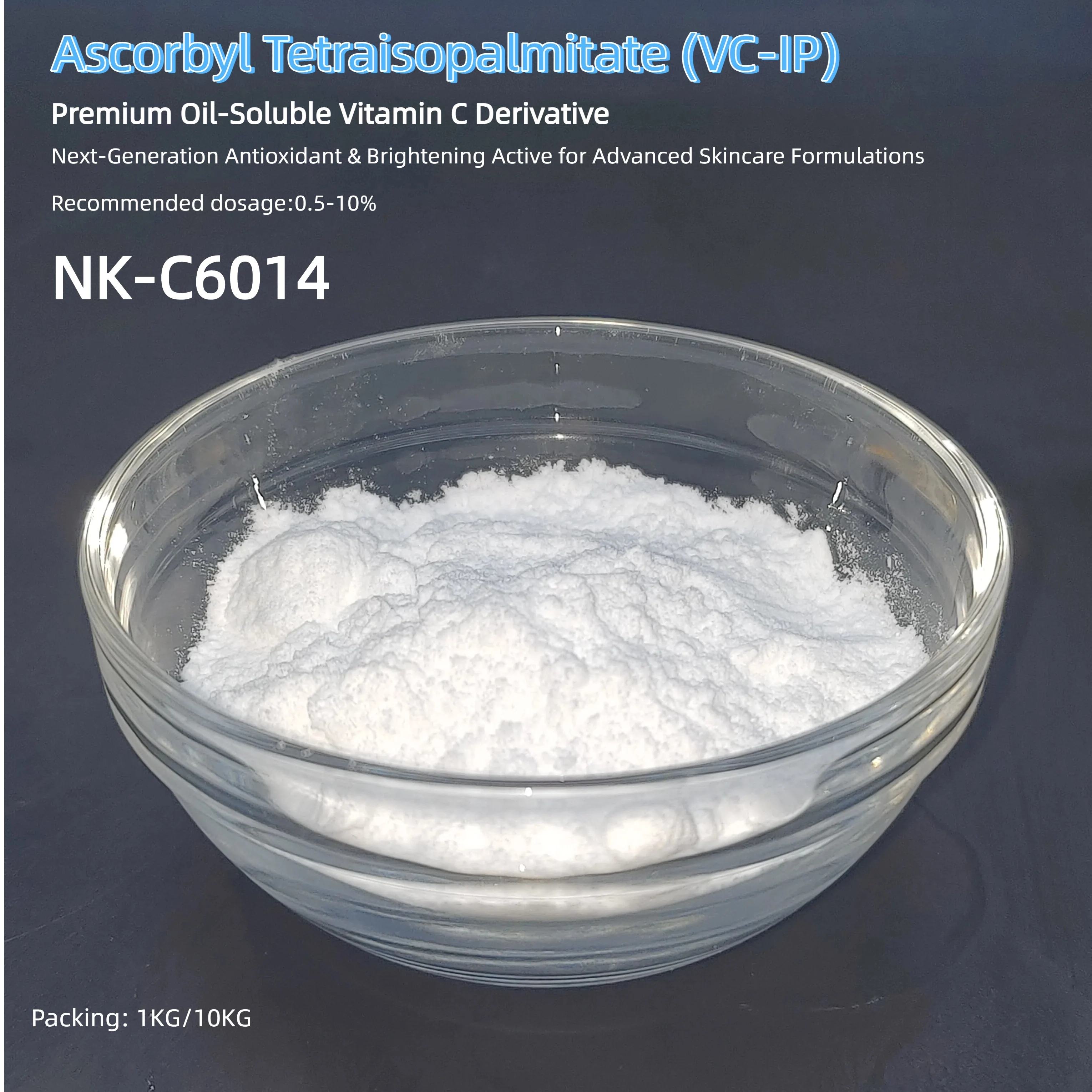 Ascorbyl Tetraisopalmitate (VC-IP) - Premium Oil-Soluble Vitamin C Derivative 1