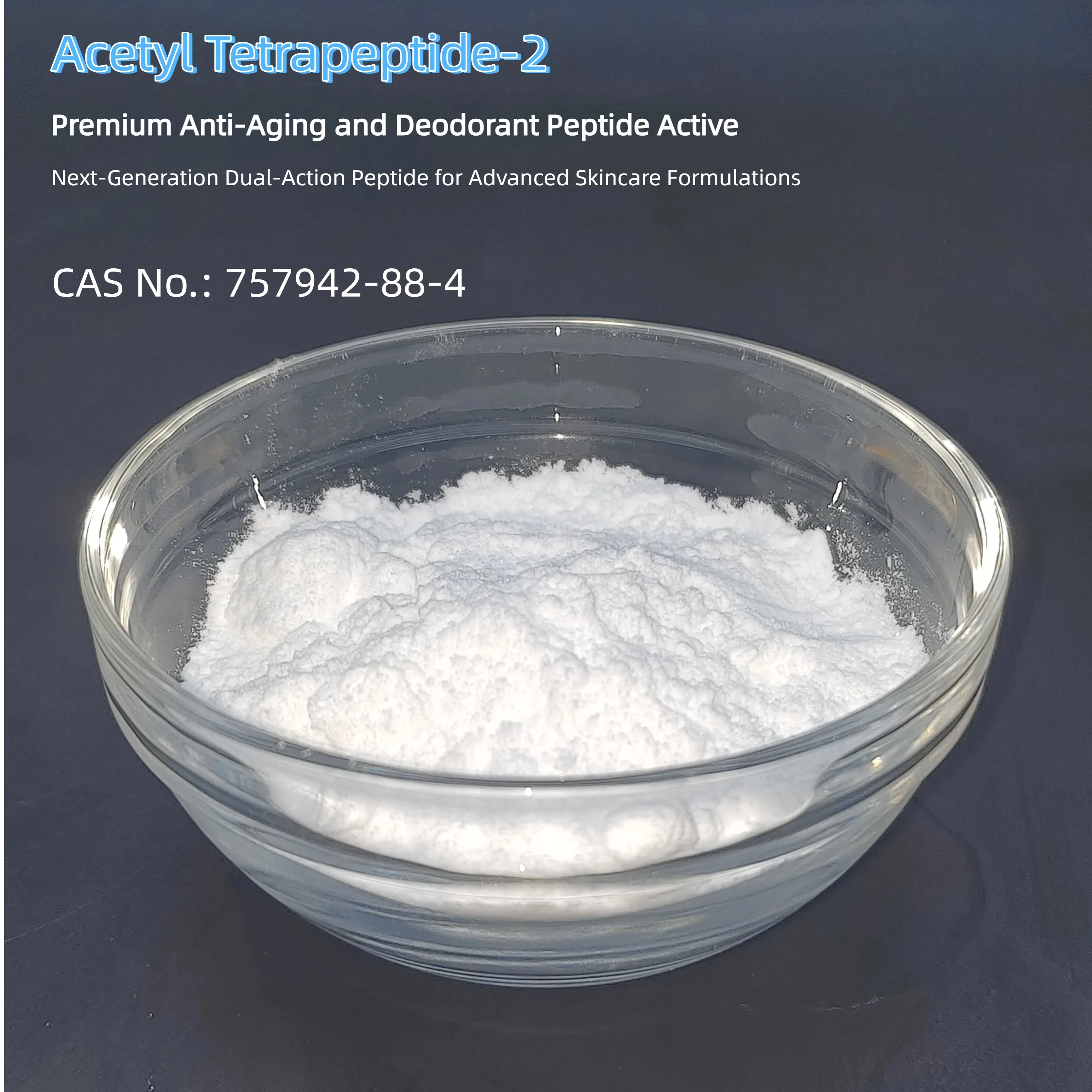 Acetyl Tetrapeptide-2 - Premium Anti-Aging and Deodorant Peptide Active 1