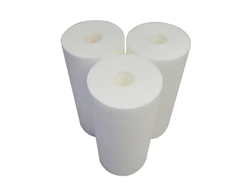 Customized Specification Polypropylene PP Melt Blown Filter Cartridge 10