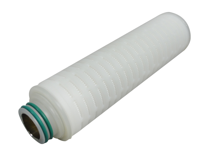 Ptfe Membrane Pleated Water Filter Cartridge With Stainless Steel