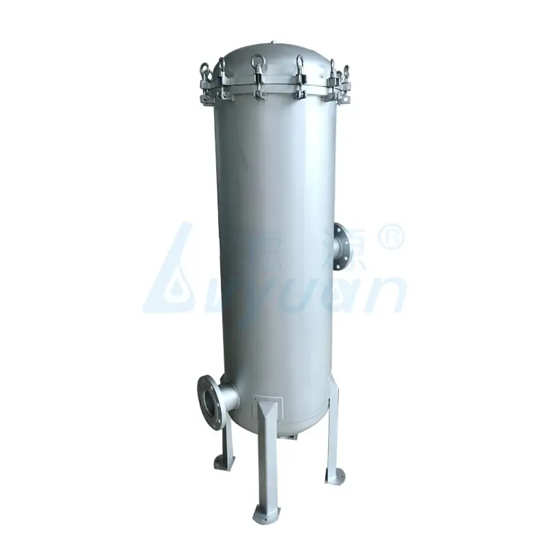 40 inch stainless steel water filter housing surface with Matt treatment 1