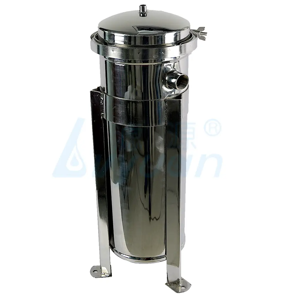 ss304 stainless steel water bag filter housing for beverage filtration 1