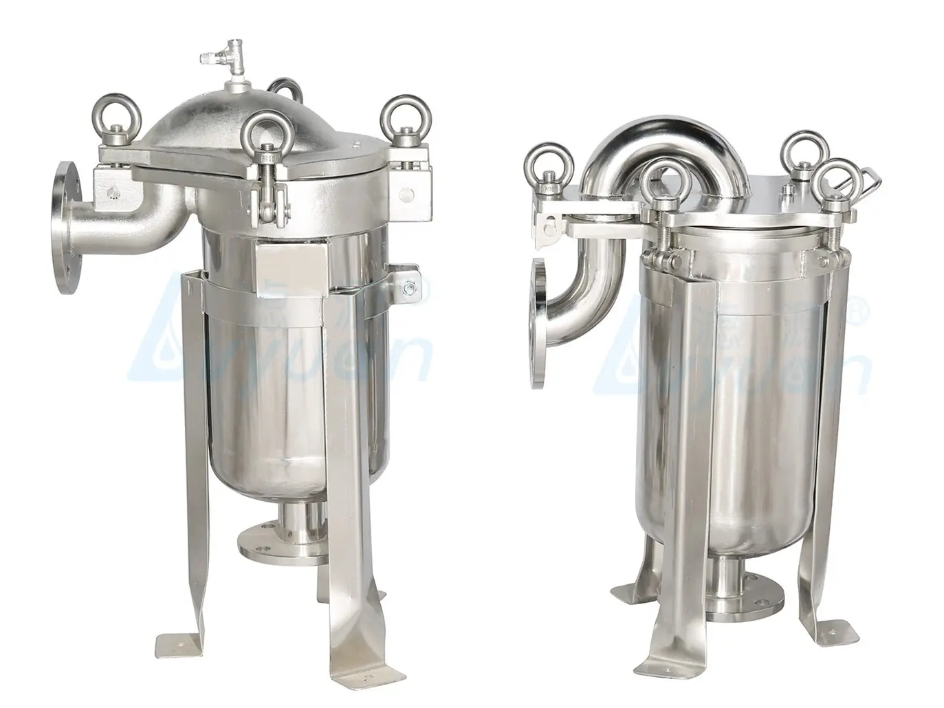 Lvyuan ss cartridge filter housing with core for sea water desalination 3