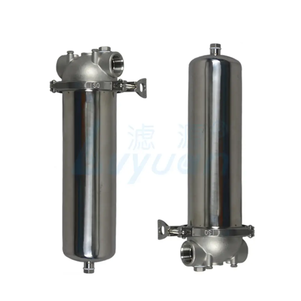 5 10 20 30 40 inch single cartridge stainless steel water filter housing 1