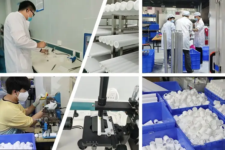 Exhaust control pneumatic PE plastic silencer muffler 8