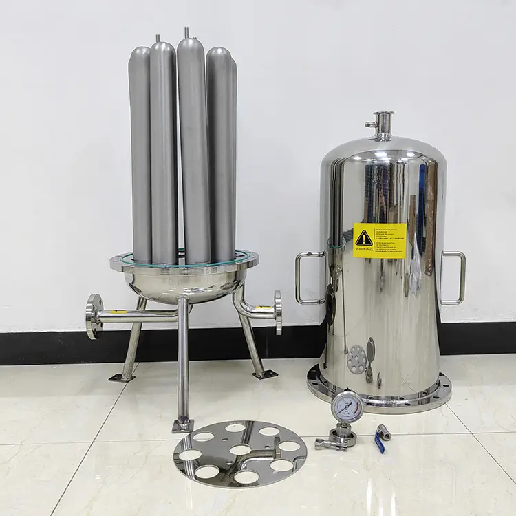 High-Performance Sanitary Filter Housings in Stainless Steel 1