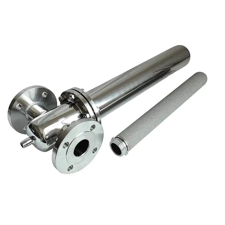 Tri Clamp 10 20 30 Inch Stainless Steel Steam Filter Housing For Compressed Steam Air Gas Water Purifying 1