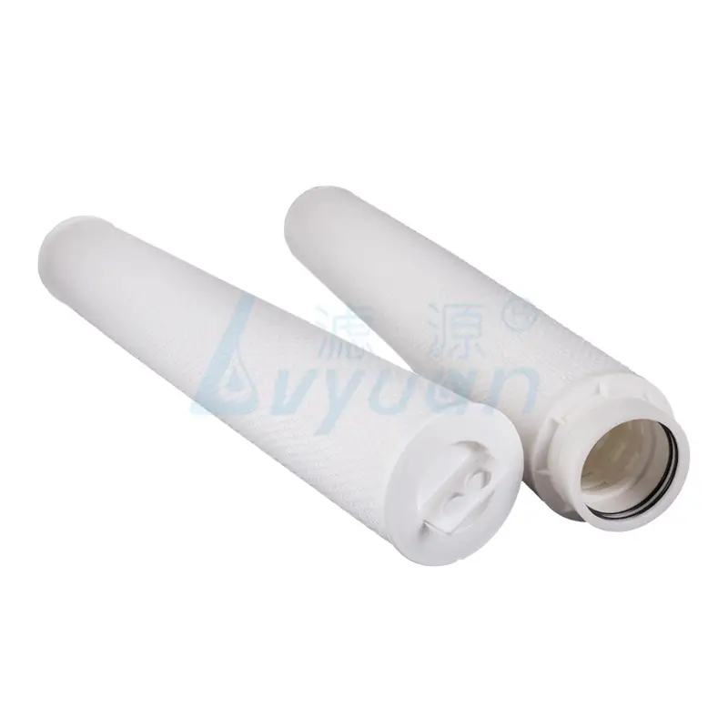 Filtro de cartucho plisado de alto flujo de 40 pulgadas para filtración de líquidos industriales 1