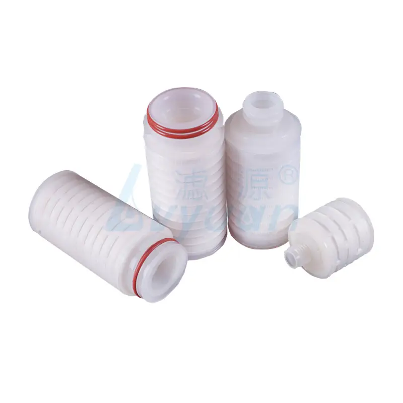 Fabricante de filtros de cartucho plisados ​​de membrana PES de 0,2 μm y 5 pulgadas 1