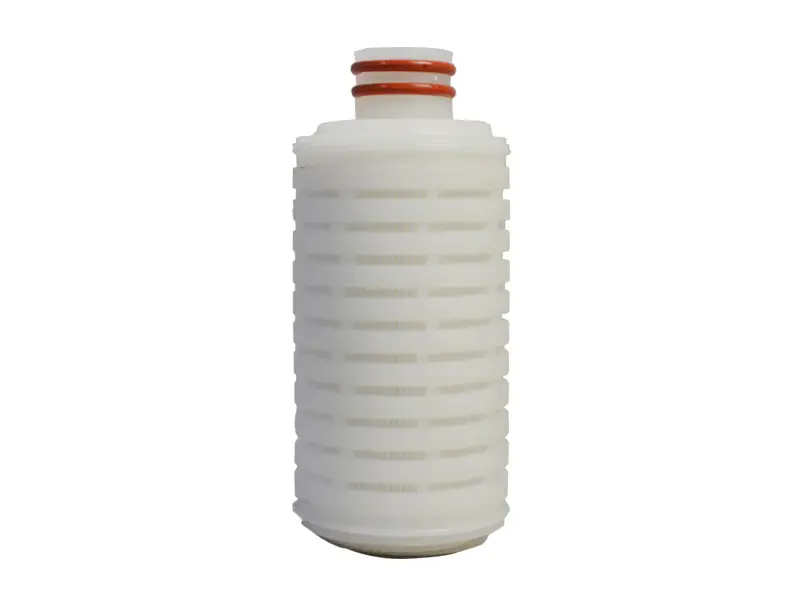 0.2 μm 5 inch PES membrane pleated cartridge filters manufacturer 5