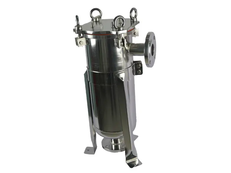 Lvyuan titanium ss cartridge filter housing with fin end cap for sea water treatment 3