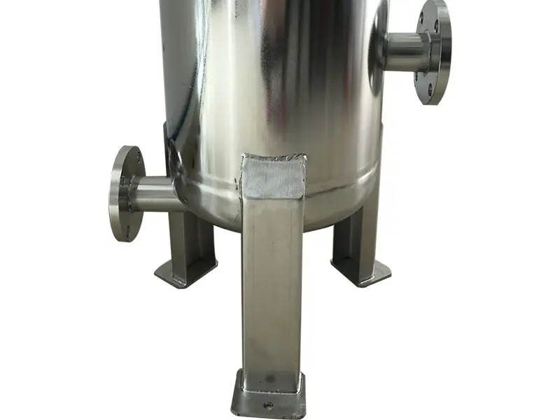 Lvyuan porous ss filter housing manufacturers with fin end cap for sea water desalination 5