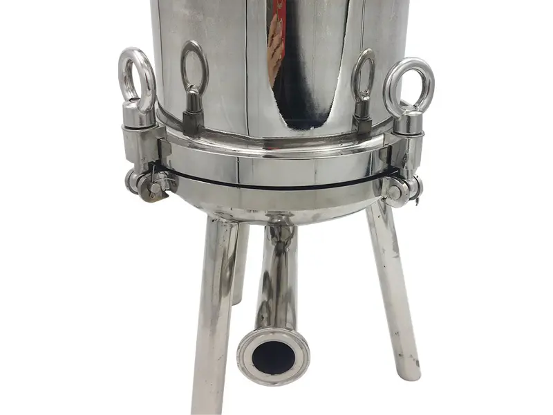 Lvyuan titanium ss bag filter housing rod for food and beverage 4