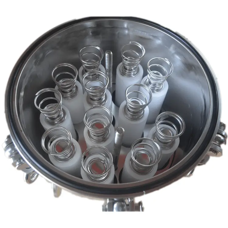 Lvyuan best ss cartridge filter housing with core for food and beverage 2