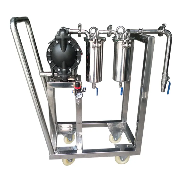 Lvyuan efficient ss bag filter housing with core for oil fuel 1