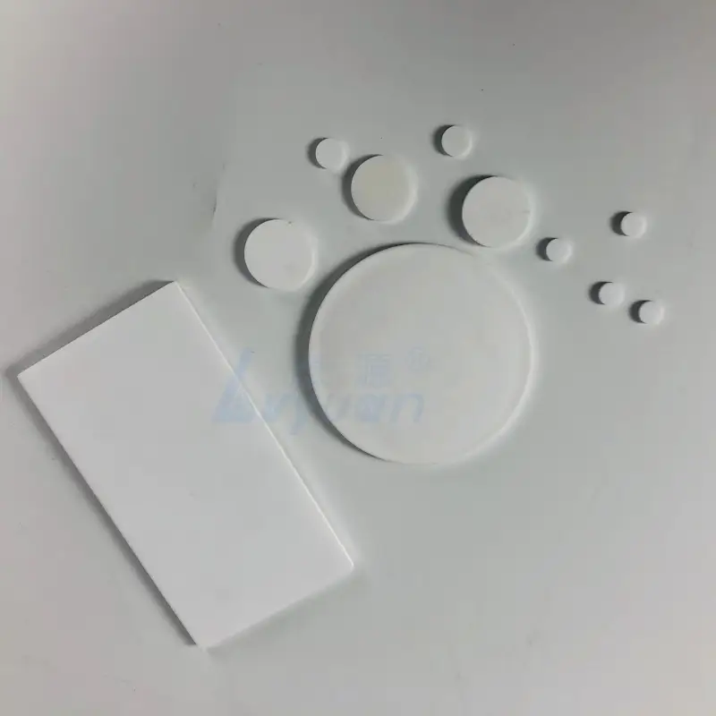 Fabrika fiyatı Özel boyutlu Gözenekli PE Frit Disk 1