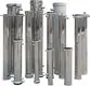 professional ss bag filter housing with fin end cap for food and beverage 1