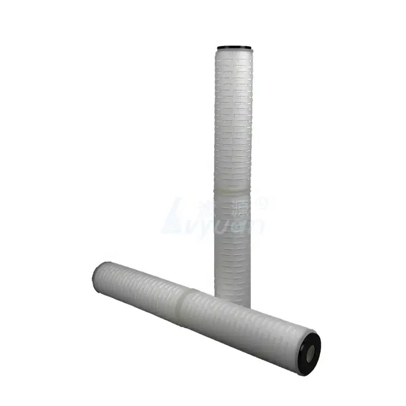 5 mikron PP filtre membranlı, mikro gözenekli PP kıvrımlı 10/20 inç su kartuşu filtre üretimi 1