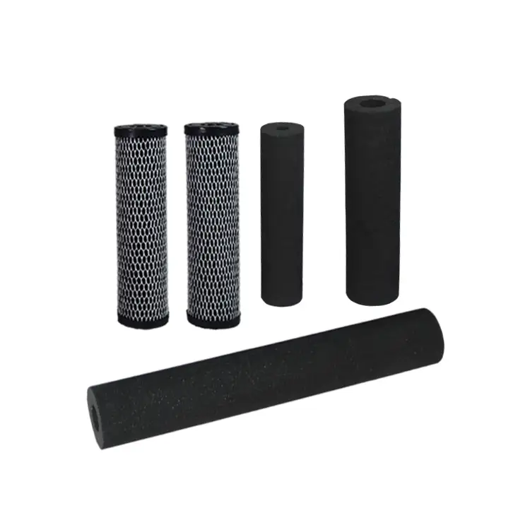 High adsorption quality activated coconut sintered filter carbon water filter for replacement CTO water purifier Filter 1