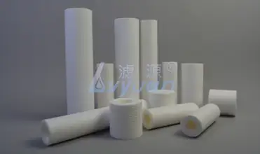 BB big blow rate spun PP polypropylene composite carbon filter 5 microns sediment filter cartridge with 10x4.5 inch 9