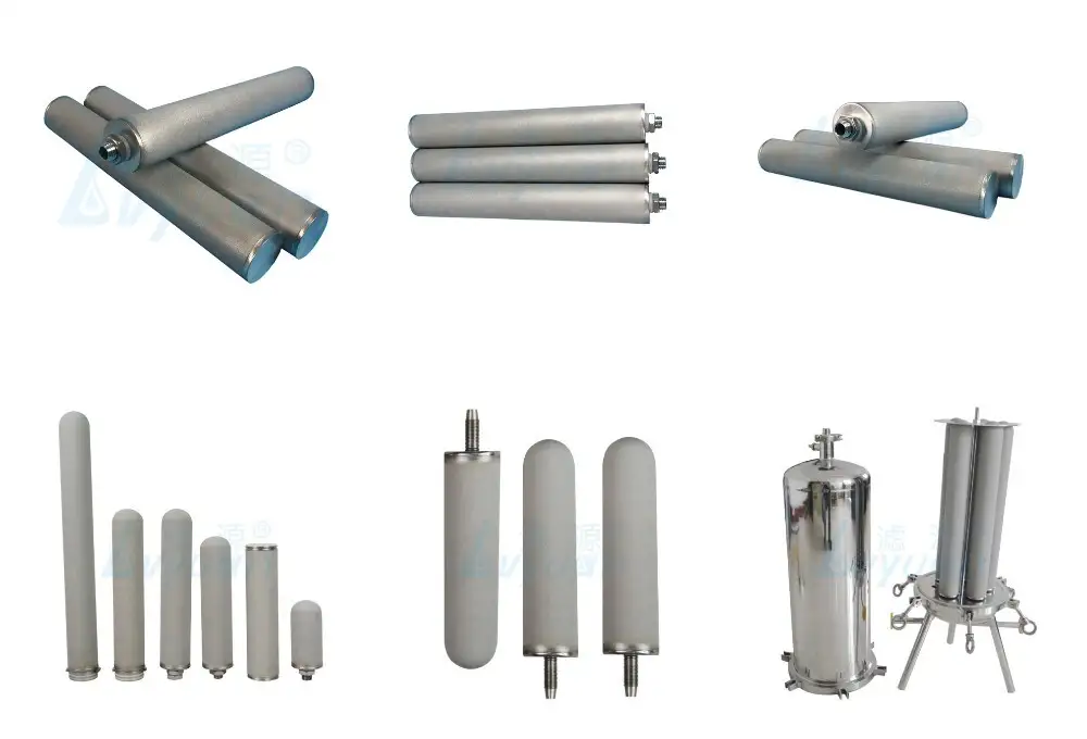 Lvyuan Newest stainless steel sintered filter cartridge wholesaler for purify 2